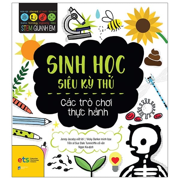 Sách Stem Quanh Em - Sinh Học Siêu Kỳ Thú - Jacob