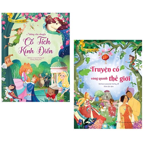 Sách Bộ Sách Tủ Sách Vàng Dành Cho Con: Những Câu Chuyện Cổ Tích Kinh - Stefania Leonardi Harley