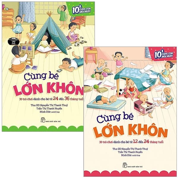 Sách Combo Cùng Bé Lớn Khôn (Bộ 2 Cuốn) - Nguyễn Thị Thanh Thủy