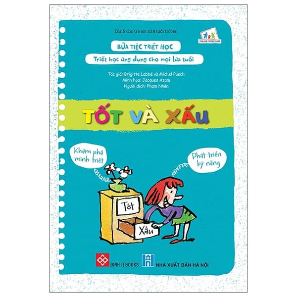 Sách Bữa Tiệc Triết Học - Triết Học Ứng Dụng Cho Mọi Lứa Tuổi - - Brigitte Labbé