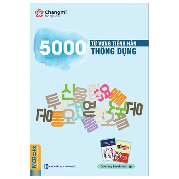 Sách 5000 Từ Vựng Tiếng Hàn Thông Dụng (Tái Bản 2020) - The Changmi