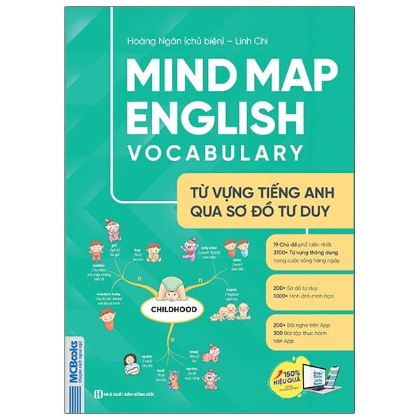 Sách Mind Map English Vocabulary - Từ Vựng Tiếng Anh Qua Sơ Đồ Tư Duy - Linh Chi