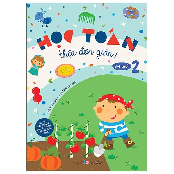 Sách Học Toán Thật Đơn Giản: 3-4 Tuổi - Tập 2 - Ngô Minh Vân