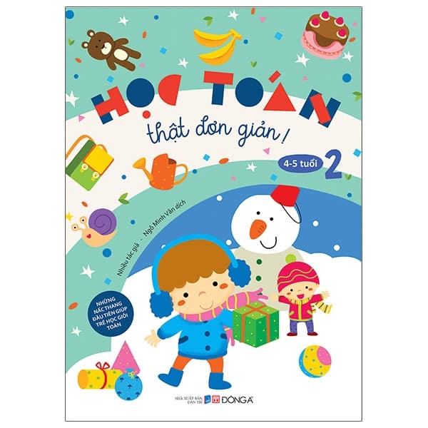 Sách Học Toán Thật Đơn Giản: 4-5 Tuổi - Tập 2