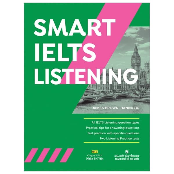 Sách Smart Ielts Listening - James Brown