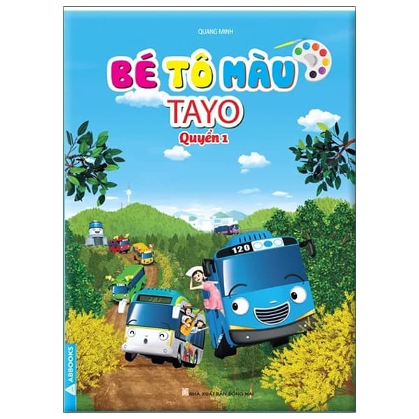 Sách Bé Tô Màu Tayo - Quyển 1 - Quang Minh