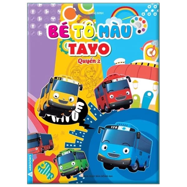 Sách Bé Tô Màu Tayo - Quyển 2 - Quang Minh