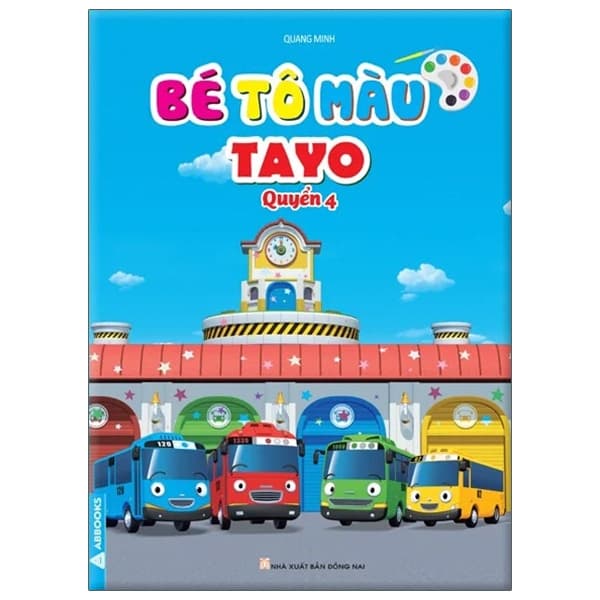 Sách Bé Tô Màu Tayo - Quyển 4 - Quang Minh