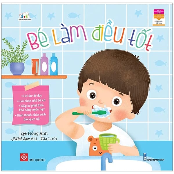 Sách Bé Làm Điều Tốt - Hồng Anh