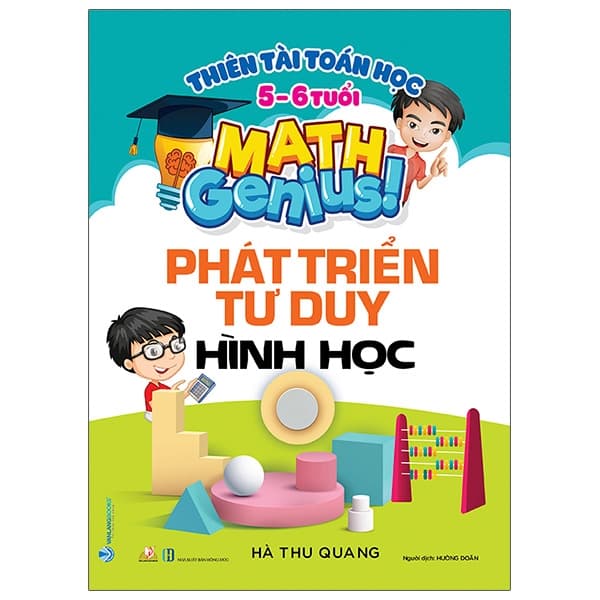 Sách Thiên Tài Toán Học (5 - 6 Tuổi) - Phát Triển Tư Duy Hình Học - Thu Hà
