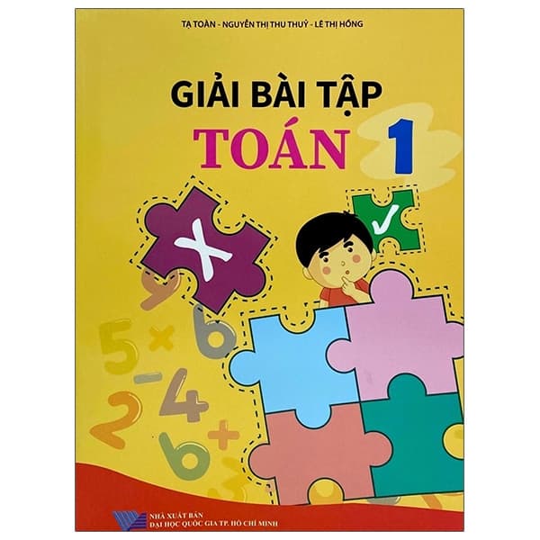 Sách Giải Bài Tập Toán Lớp 1 (2020) - Tạ Toàn