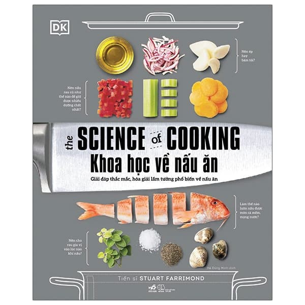 Sách Khoa Học Về Nấu Ăn - The Science Of Cooking - Tiến sĩ Stuart Farrimond