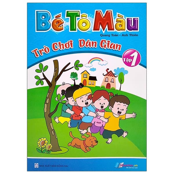 Sách Bé Tô Màu Trò Chơi Dân Gian - Tập 1 - Quang Toàn