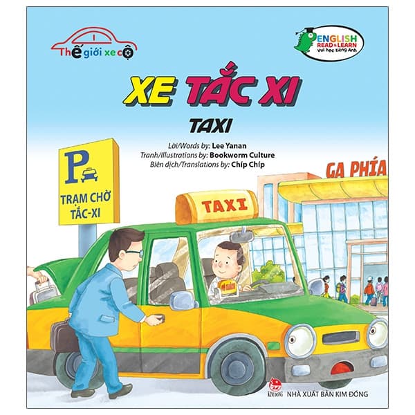 Sách Thế Giới Xe Cộ - Xe Tắc Xi - Taxi - Bookworm Culture