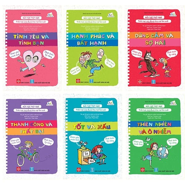 Sách Bộ Sách Bữa Tiệc Triết Học (Bộ 6 Cuốn) - Brigitte Labbé