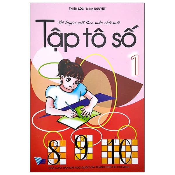 Sách Bé Luyện Viết Theo Mẫu Chữ Mới - Tập Tô Số 1 (Tái Bản) - Thiện Lộc