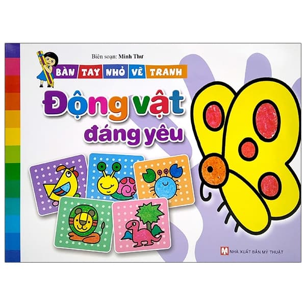 Sách Bàn Tay Nhỏ Vẽ Tranh - Động Vật Đáng Yêu