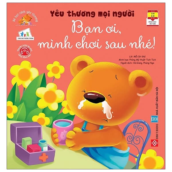 Sách Bé Học Cách Yêu Thương - Yêu Thương Mọi Người - Bạn Ơi, Mình C - Cát