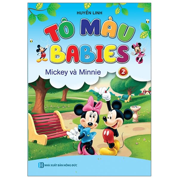 Sách Tô Màu Babies 2 - Mickey Và Minnie - Huyền Linh