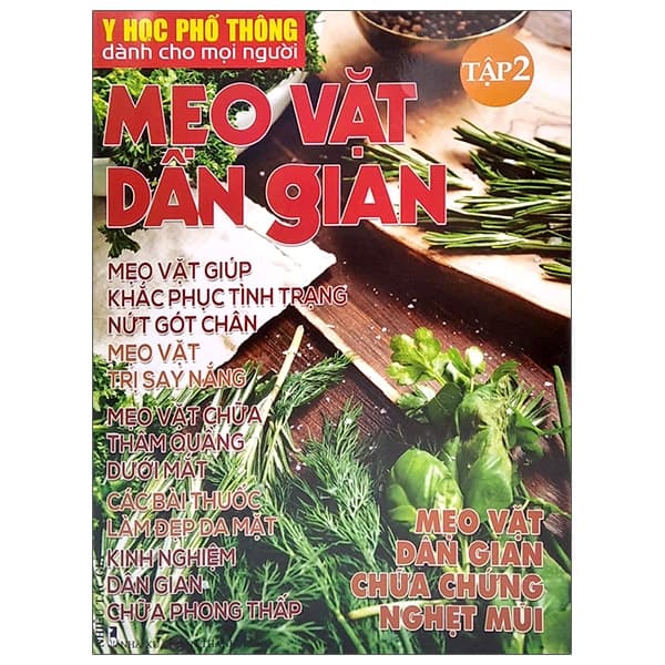 Sách Y Học Phổ Thông Dành Cho Mọi Người - Chuyên Đề: Mẹo Vặt Dân G - Đàn Thanh