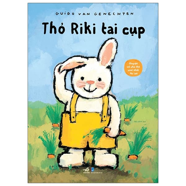 Sách Chuyện Về Chú Thỏ Cool Nhất Hà Lan - Thỏ Riki Tai Cụp - Guido Van Genechten