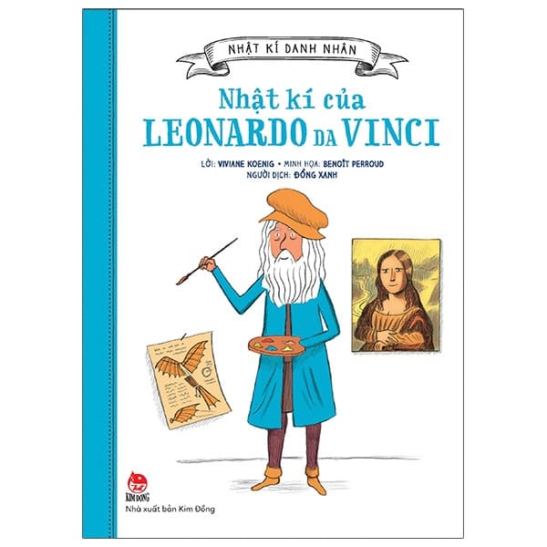 Sách Nhật Kí Danh Nhân - Nhật Kí Của Leonardo Da Vinci - Kim Dân
