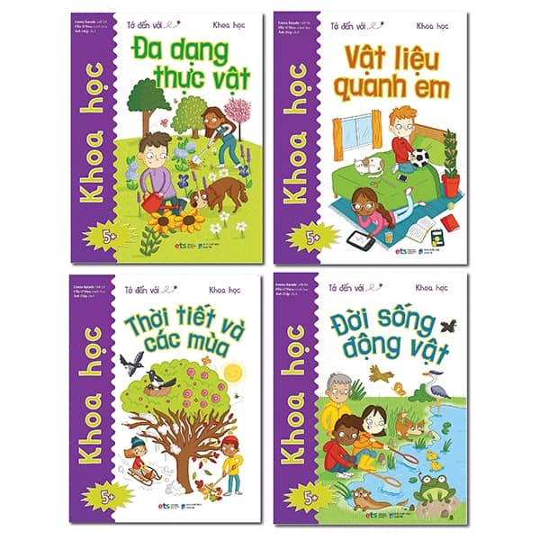 Sách Bộ Sách Tớ Đến Với Khoa Học (Bộ 4 Cuốn) - Emma Ranade