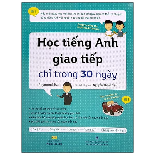 Sách Học Tiếng Anh Giao Tiếp Chỉ Trong 30 Ngày - Raymond Tsai