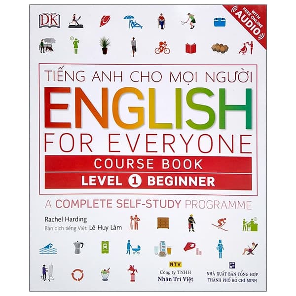 Sách Tiếng Anh Dành Cho Mọi Người - English For Everyone - Level 1 Beginner - - Rachel Harding