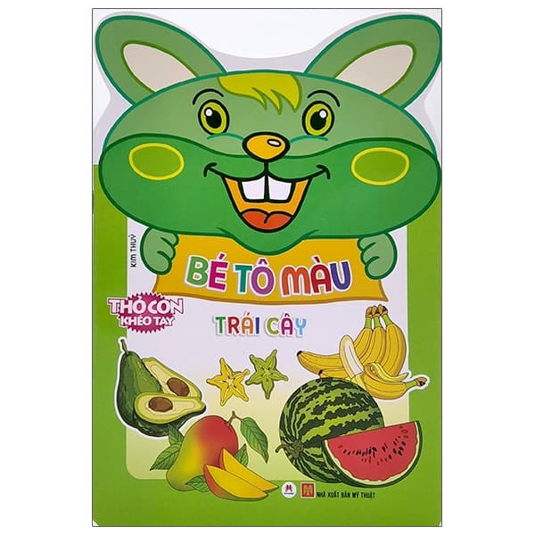 Sách Gấu Con Khéo Tay - Bé Tô Màu: Trái Cây - Kim Thuỷ