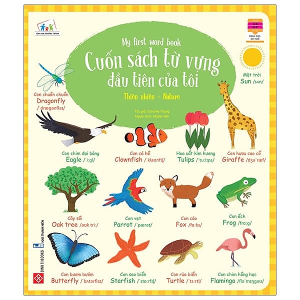 Sách Cuốn Sách Từ Vựng Đầu Tiên Của Tôi - My First Word Book- Thiên Nhi - Caroline Young
