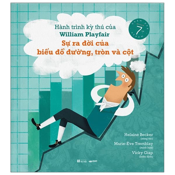 Sách Hành Trình Kỳ Thú Của William Playfair - Sự Ra Đời Của Biểu Đồ - Helaine Becker