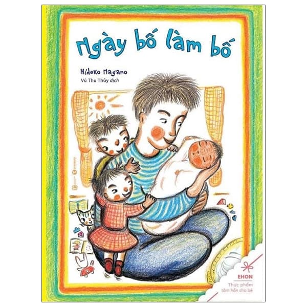 Sách Ngày Bố Làm Bố - Nagano Hideko