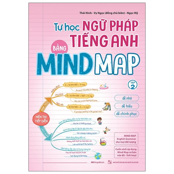 Sách Tự Học Ngữ Pháp Tiếng Anh Bằng Mindmap - Tập 2 - Thái Ninh