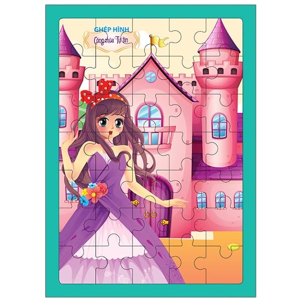 Sách Ghép Hình Công Chúa Tự Tin - Huyền Linh