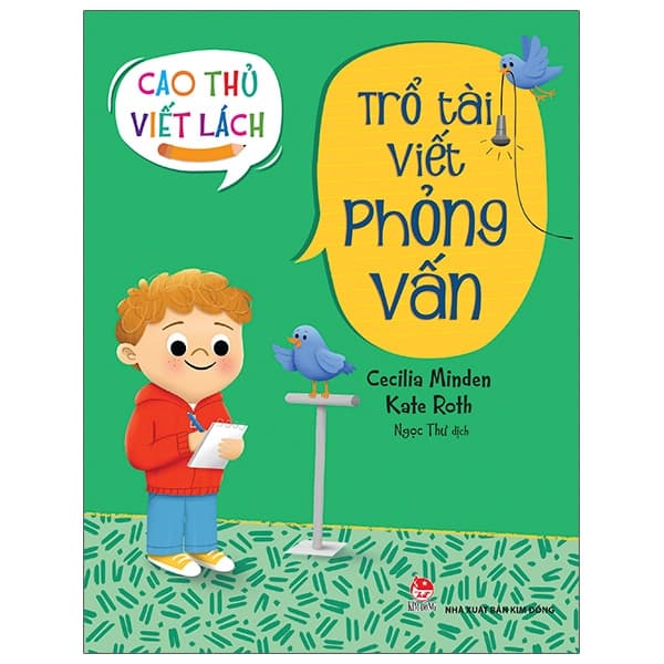 Sách Cao Thủ Viết Lách - Trổ Tài Viết Phỏng Vấn - Cecilia Minden