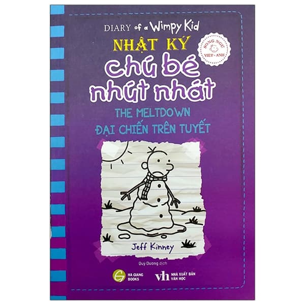 Sách Song Ngữ Việt - Anh - Diary Of A Wimpy Kid - Nhật Ký Chú Bé Nhút Nhát - Jeff Kinney