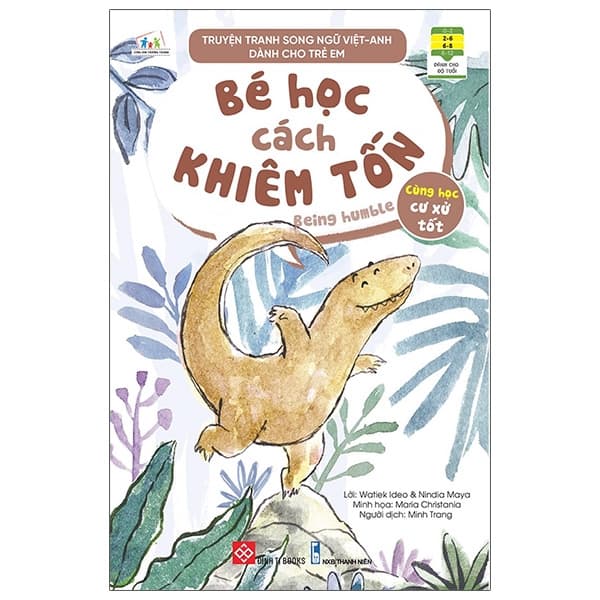 Sách Truyện Tranh Song Ngữ Việt - Anh Dành Cho Trẻ Em - Cùng Học Cư Xử - Mayy