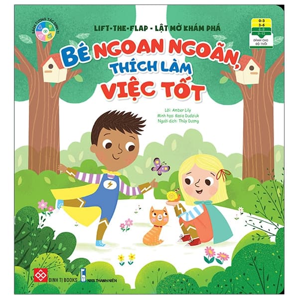 Sách Lift-The-Flap - Lật Mở Khám Phá - Bé Ngoan Ngoãn, Thích Làm Việc Tố - Amber Lily