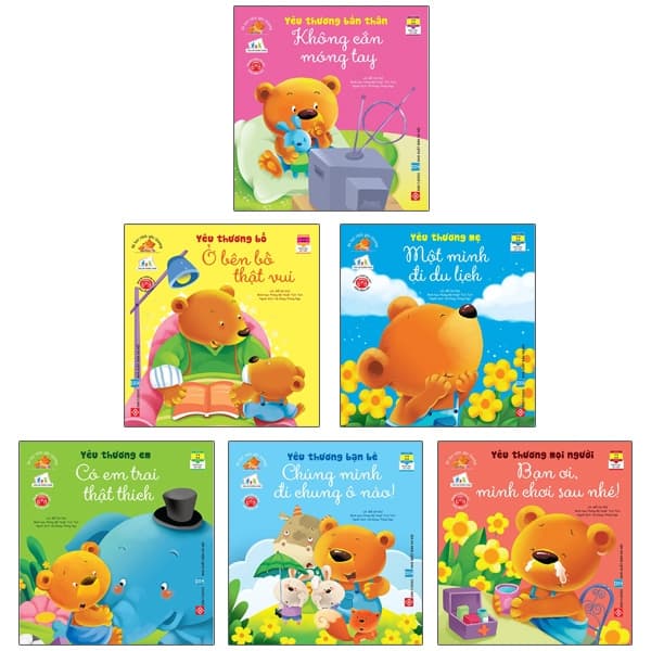 Sách Bộ Sách Bé Học Cách Yêu Thương (Bộ 6 Cuốn) - Thương Thương