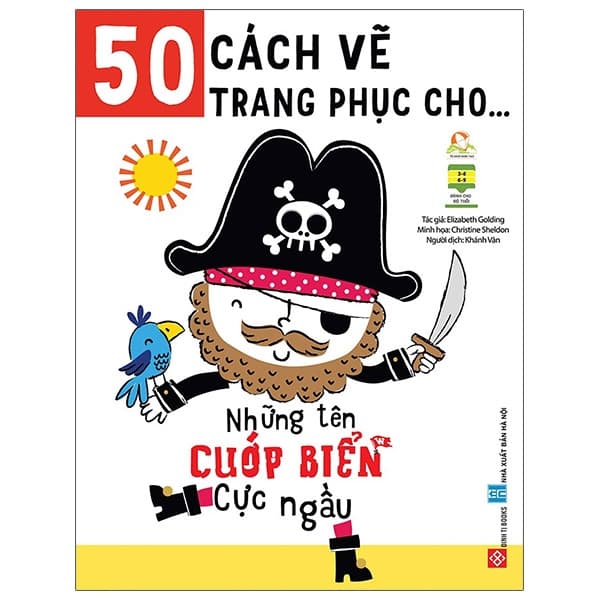 Sách 50 Cách Vẽ Trang Phục Cho...- Những Tên Cướp Biển Cực Ngầu - Elizabeth Golding