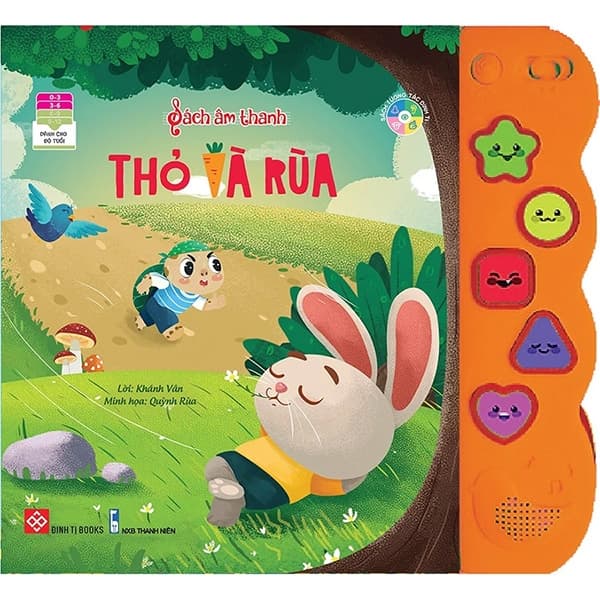 Sách Sách Âm Thanh - Thỏ Và Rùa - Khánh Vân