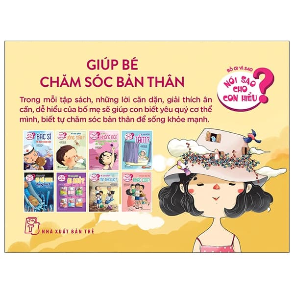 Sách Bộ Sách Nói Sao Cho Con Hiểu - Giúp Bé Chăm Sóc Bản Thân (Bộ 8 Cu� - Nguyễn Thụy Anh