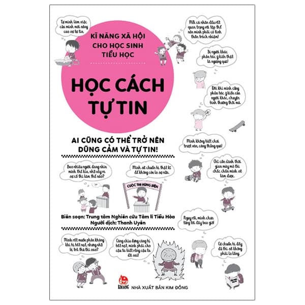 Sách Kĩ Năng Xã Hội Cho Học Sinh Tiểu Học - Học Cách Tự Tin - Trung tâm Nghiên cứu Tâm lí Tiểu Hòa