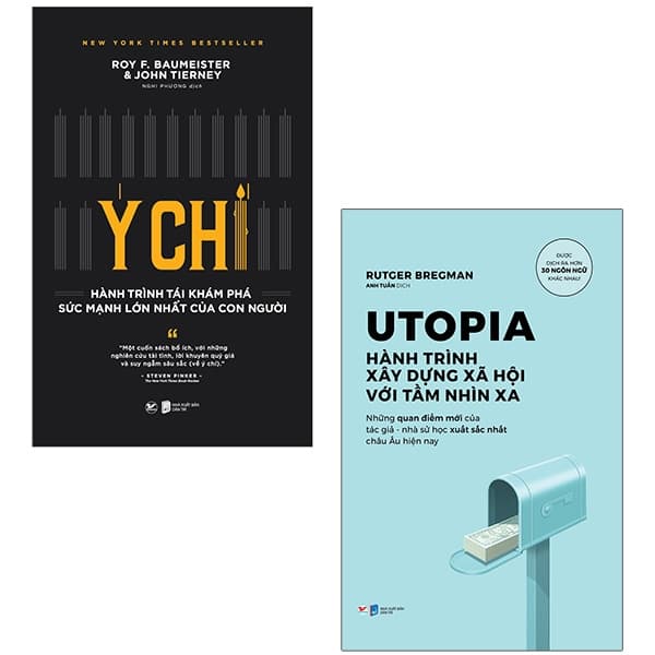 Sách Bộ Sách Ý Chí - Hành Trình Tái Khám Phá Sức Mạnh Lớn Nhất Của - Rutger Bregman