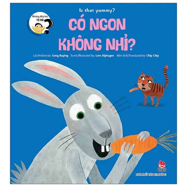 Sách Những Đứa Trẻ Tò Mò - Wondrous Children - Is That Yummy? Có Ngon Không - Gong Ruping