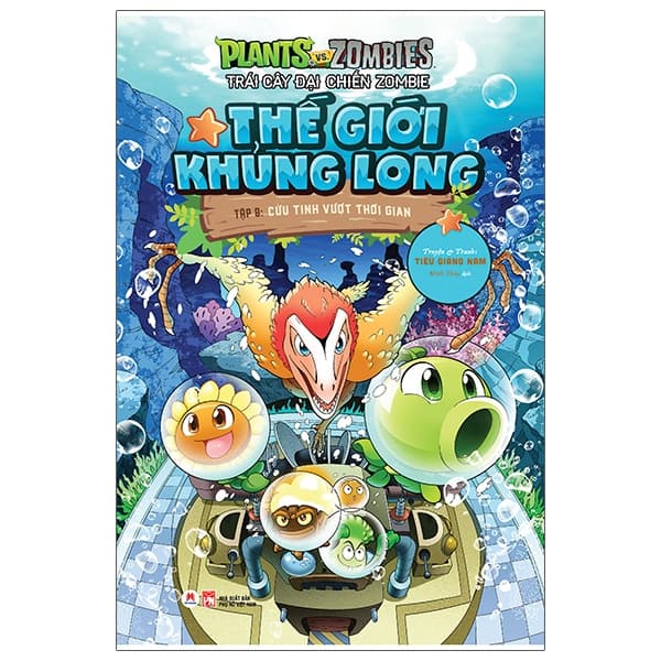 Truyện Tranh Trái Cây Đại Chiến Zombie - Thế Giới Khủng Long - Tập 8: - Tiếu Giang Nam