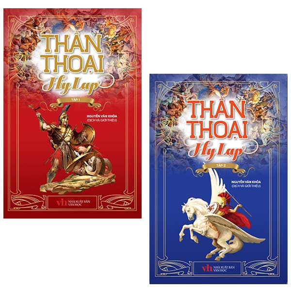 Sách Thần Thoại Hy Lạp (Bộ 2 Tập) (Tái Bản 2021) - Nguyễn Văn Khỏa