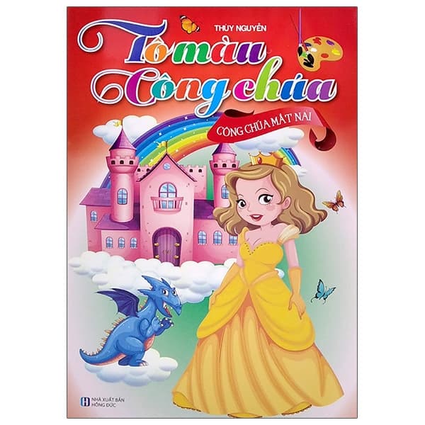 Sách Tô Màu Công Chúa - Công Chúa Mắt Nai - Thùy Nguyễn