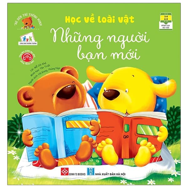 Sách Bé Rèn Trí Thông Minh - Học Về Loài Vật - Những Người Bạn Mới - Mễ Cát Khả